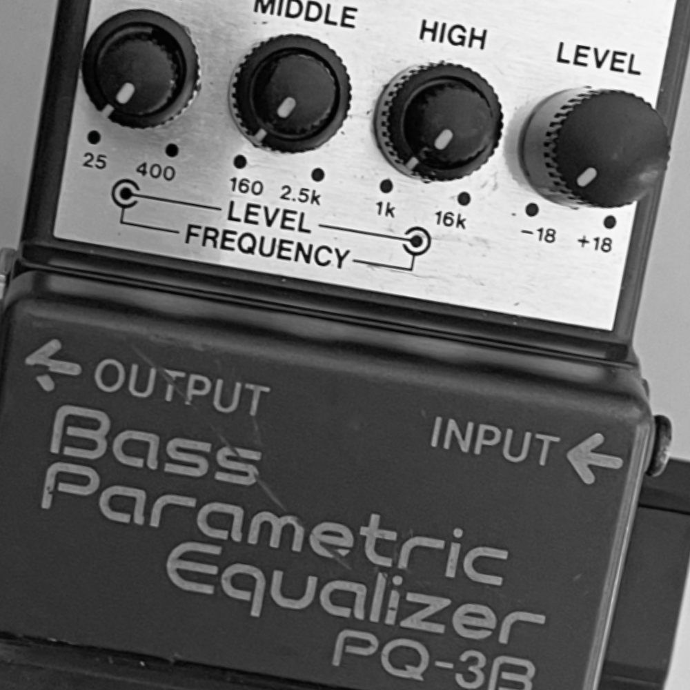 Boss PQ-3B Bass Parametric Equalizer