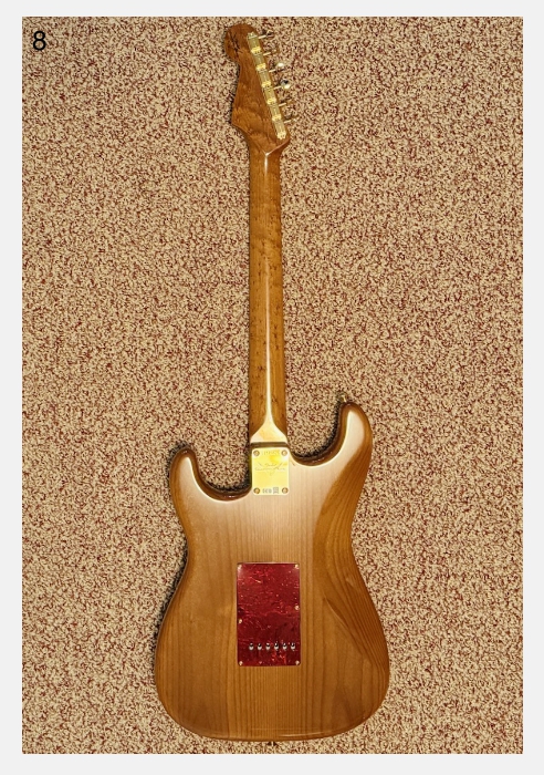 Fender Custom Artisan Maple Burl Stratocaster