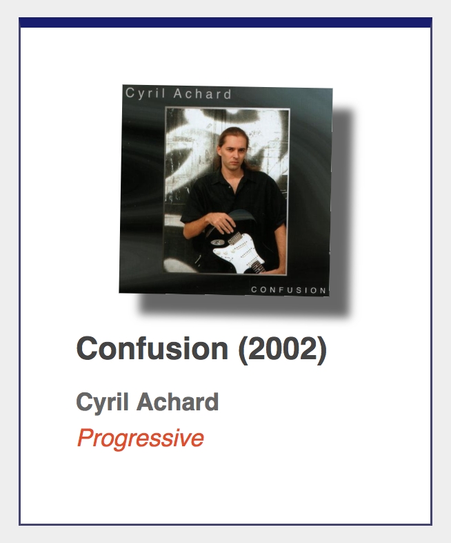#36: Cyril Achard "Confusion"