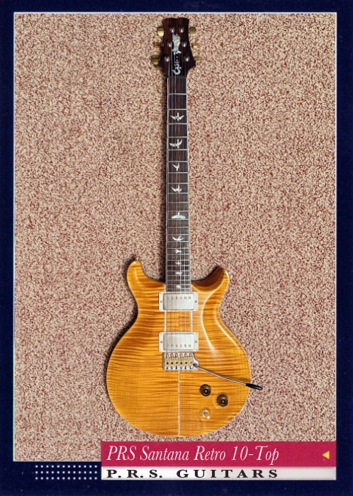 PRS Santana Retro 10-Top