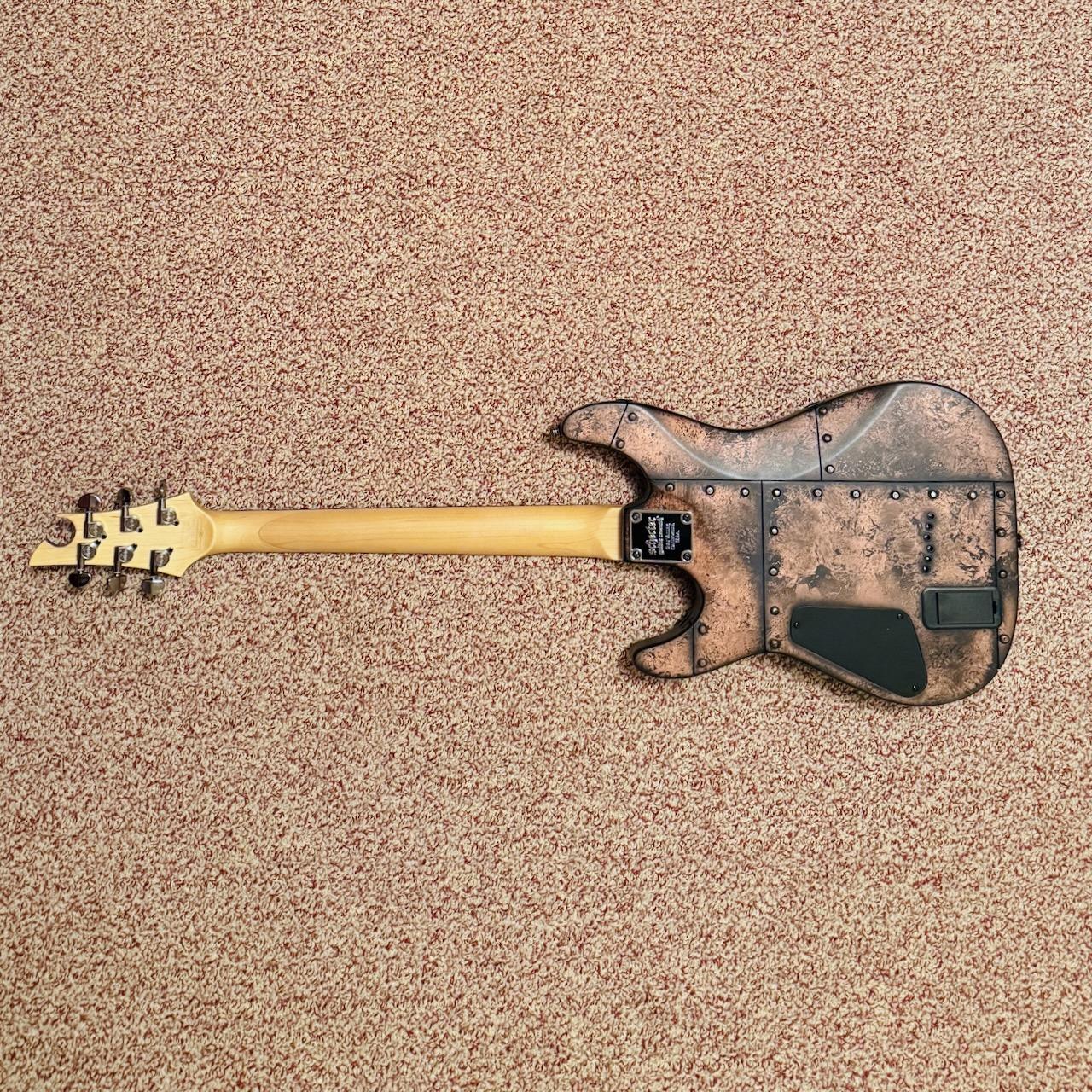 Schecter Custom Frankenstein Steampunk