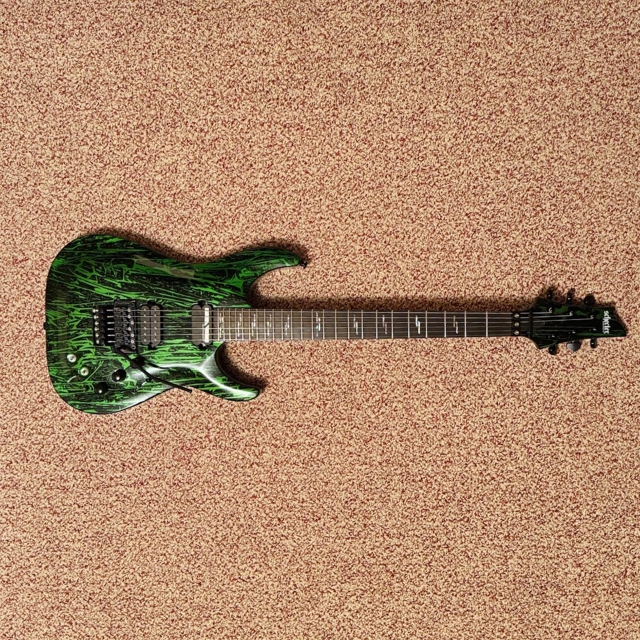 Schecter C-1 Silver Mountain