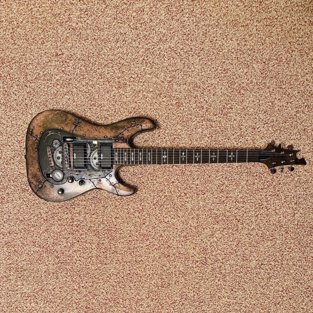 Schecter Custom Frankenstein Steampunk