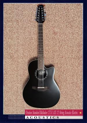 Ovation Standard Balladeer 2751 AX 12-String Acoustic-Electric