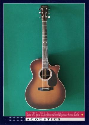 Martin GPC Special 16 Style Rosewood Grand Performance Acoustic-Electric
