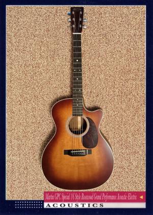 Martin GPC Special 16 Style Rosewood Grand Performance Acoustic-Electric
