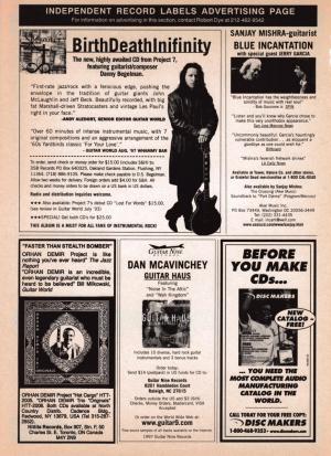 Guitar World Ad, 1997 (#6)