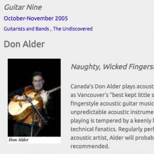 Don Alder: Naughty, Wicked Fingerstyle (Oct 2005)