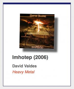 #20: David Valdes "Imhotep"