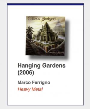 #83: Marco Ferrigno "Hanging Gardens"