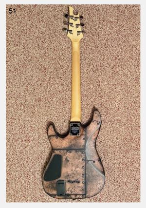 Schecter Custom Frankenstein Steampunk
