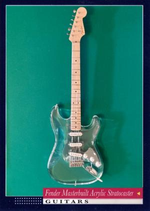 Fender Custom Shop Masterbuilt Scott Buehl Acrylic Stratocaster