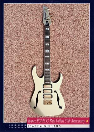 Ibanez PGM333 Paul Gilbert 30th Anniversary