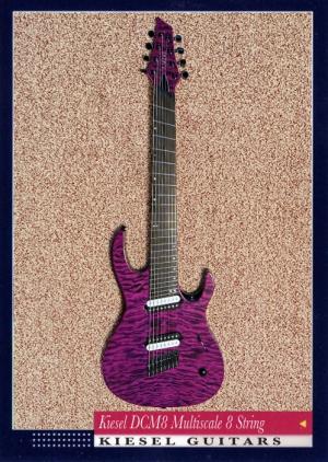 Kiesel DCM8 Multiscale 8 String