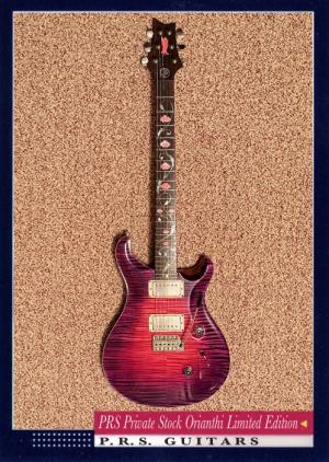 PRS Private Stock Orianthi Limited Edition