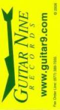  "Yellow Guitar Nine Business Card"
